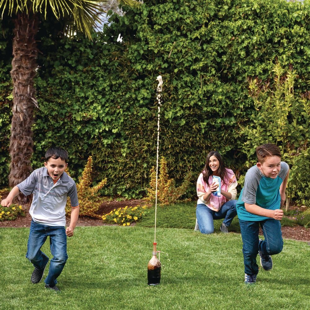 Steve Spangler Science Extreme Geyser Tube - Mentos & Soda Lab Experiment Kit for Kids - STEM Classroom Chemistry Project