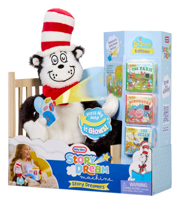 Little Tikes Cat in The Hat Plush Toy for Kids, Storytime Character, Multicolor, One Size, Model 643484, Ideal for Ages 2-5