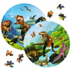 Wooden Dinosaur Puzzles For Kids Ages 4-6, Set Of 2 Packs With 48-Piece Jigsaw Puzzles Preschool Educational Brain Teaser Boards Toys Gifts Children, Wood Puzzles For 3 4 5 6 7 8 Years Old Boys Girls