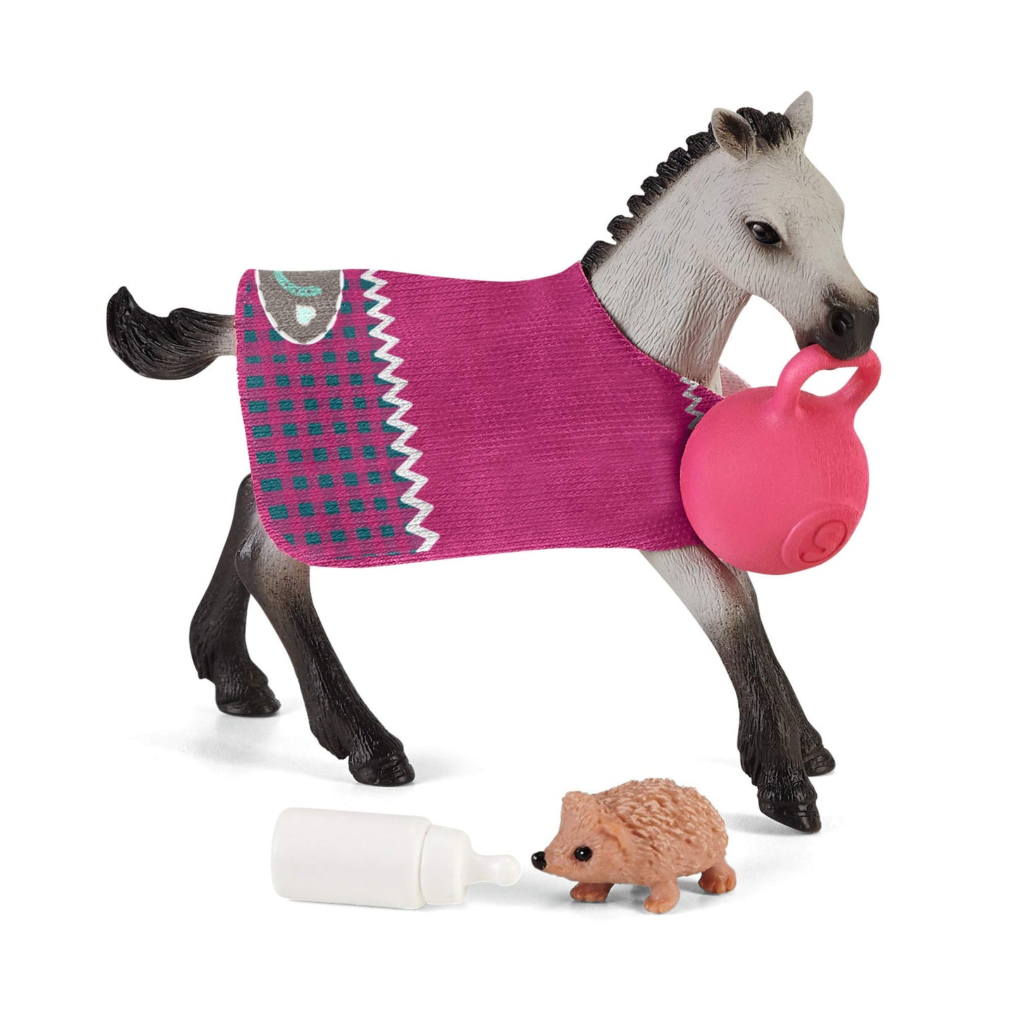 Schleich Horse Club, Horse Toys For Girls And Boys, Playful Foal Horse Set With Horse Toy And Accessories, 6 Pieces, Ages 5+
