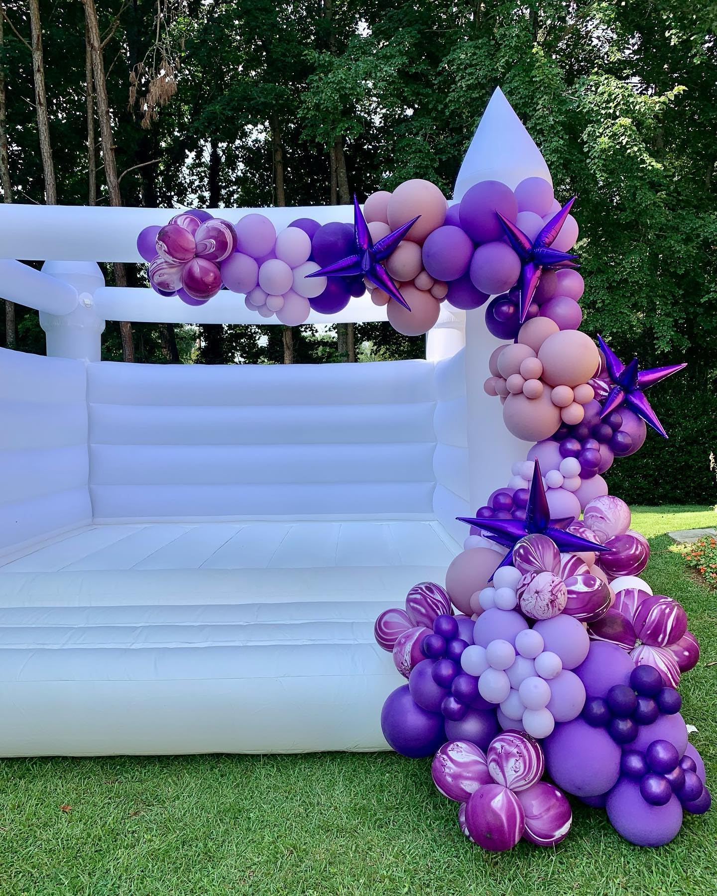Bezente Dark Purple Latex Party Balloons - 150 Pack 5 Inch Matte Small Purple Helium Balloons For Graduation Halloween Wedding B