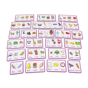 Junior Learning Jl656 Rhyming Puzzles, Multi