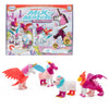 POPULAR PLAYTHINGS Magnetic Mix or Match Pastel Mythical Kingdom Toy Play Set, 15 Pieces