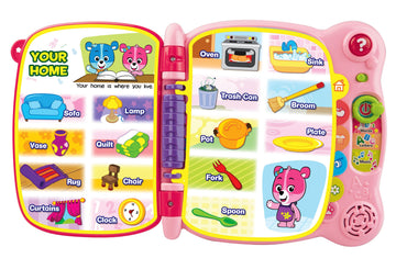 Vtech Touch And Teach Word Book, Pink