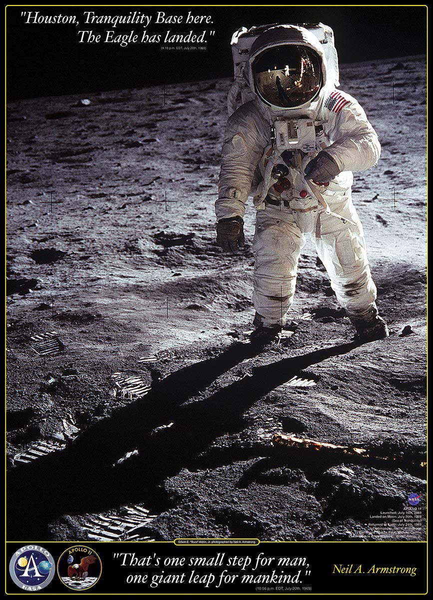 Eurographics Walk On The Moon Puzzle (1000-Piece) (6000-4953)
