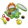 Infantino 8-Piece Turtle Cover Band Percussion Set - Multicolor, Model 216-182