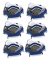 Intex River Run 1 Person Inflatable Tube Raft Float For Lake, Pool, & River, 6 Pack