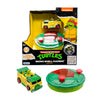 Teenage Mutant Ninja Turtles Raphael Micro Shell Racer RC Vehicle, 3" Plastic Toy, Model 71033, Ages 5+