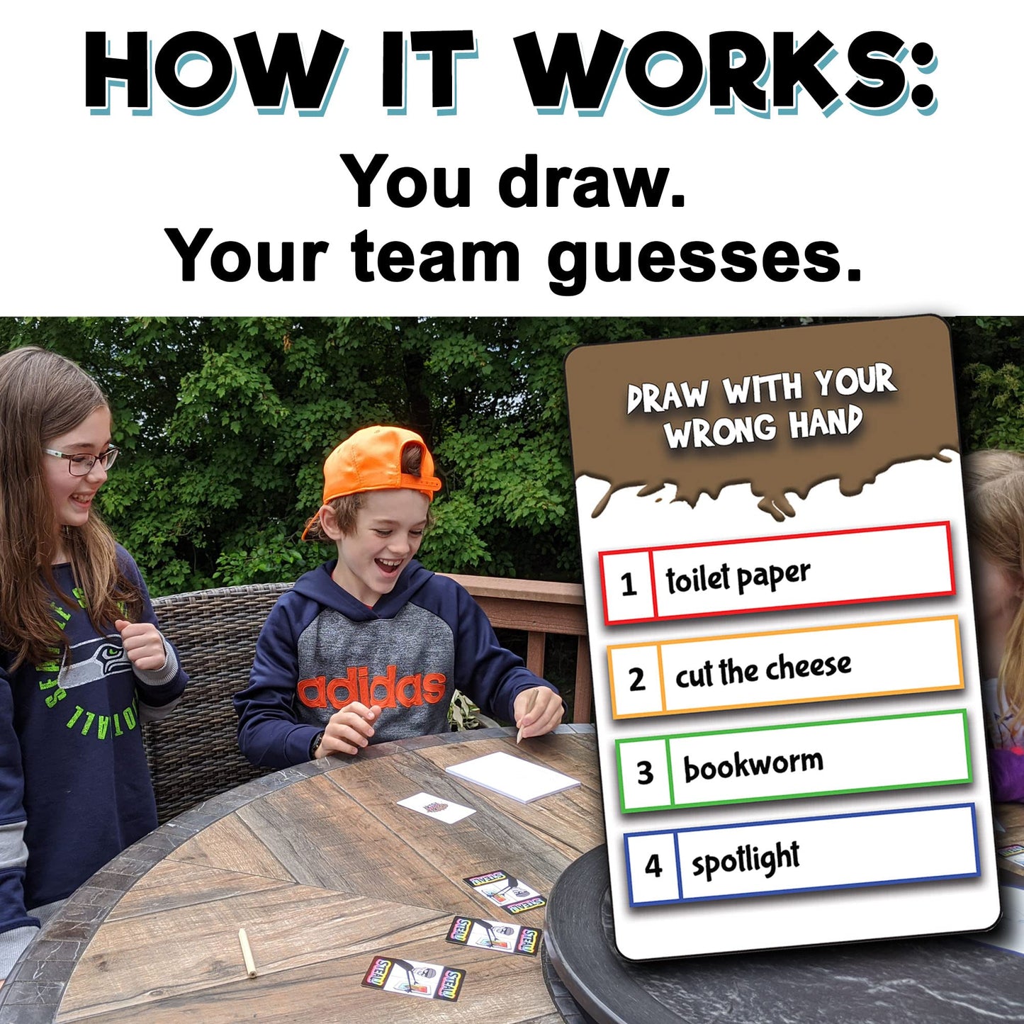Twopointoh Games Artsy Fartsy - Fun Family Games For Kids And Adults. Winner Of Usa Today'S Best Gift For Families National Award