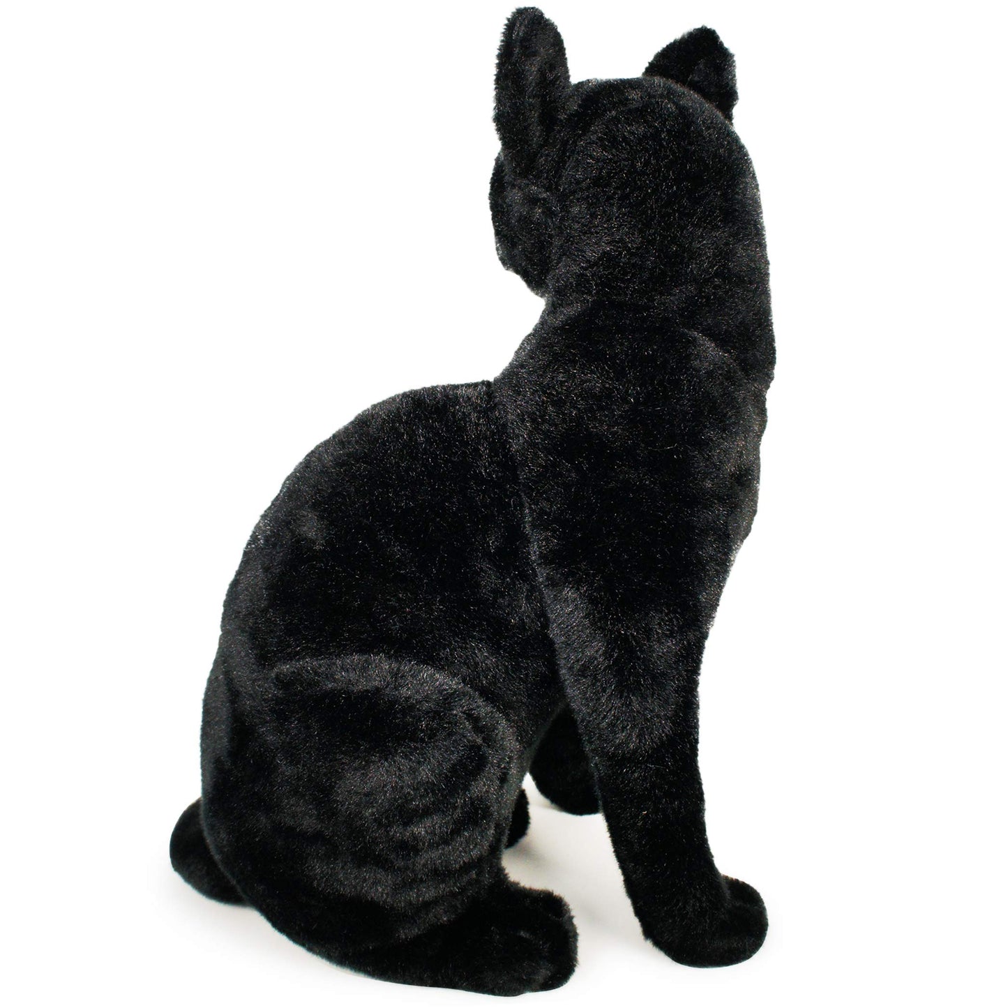 TigerHart 13 Inch Black Cat Stuffed Animal Plush - Soft Polypropylene Material, Model 850000897588
