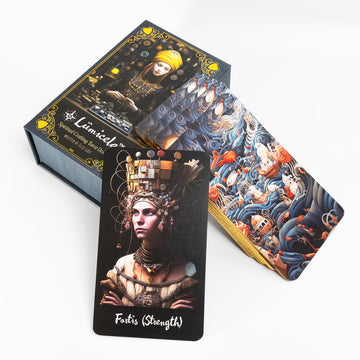 Lmicela Lmicela Tarot Deck, Premium Tarot Cards For Beginners & Experts, Collector'S Quality, 78 Gold Foil Cards, Intuitive Guid