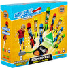 Otoseth Toys Rocket Launcher For Kids - Launch Up To 100 Ft, 8 Multi-Color Foam Rockets & Adjustable Launch Stand, Kids Outdoor