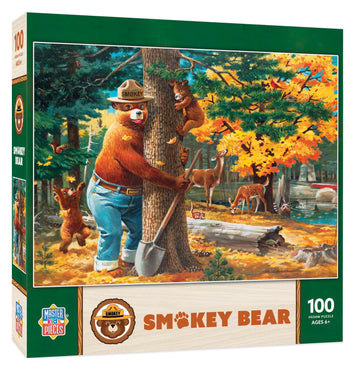 Smokey Bear 100 Piece Kids Jigsaw Puzzle