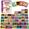Gisgfim 50 Pairs Memory Matching Game Famous Paintings Concentration Memory Matching Games For Adults Learning Educational Match
