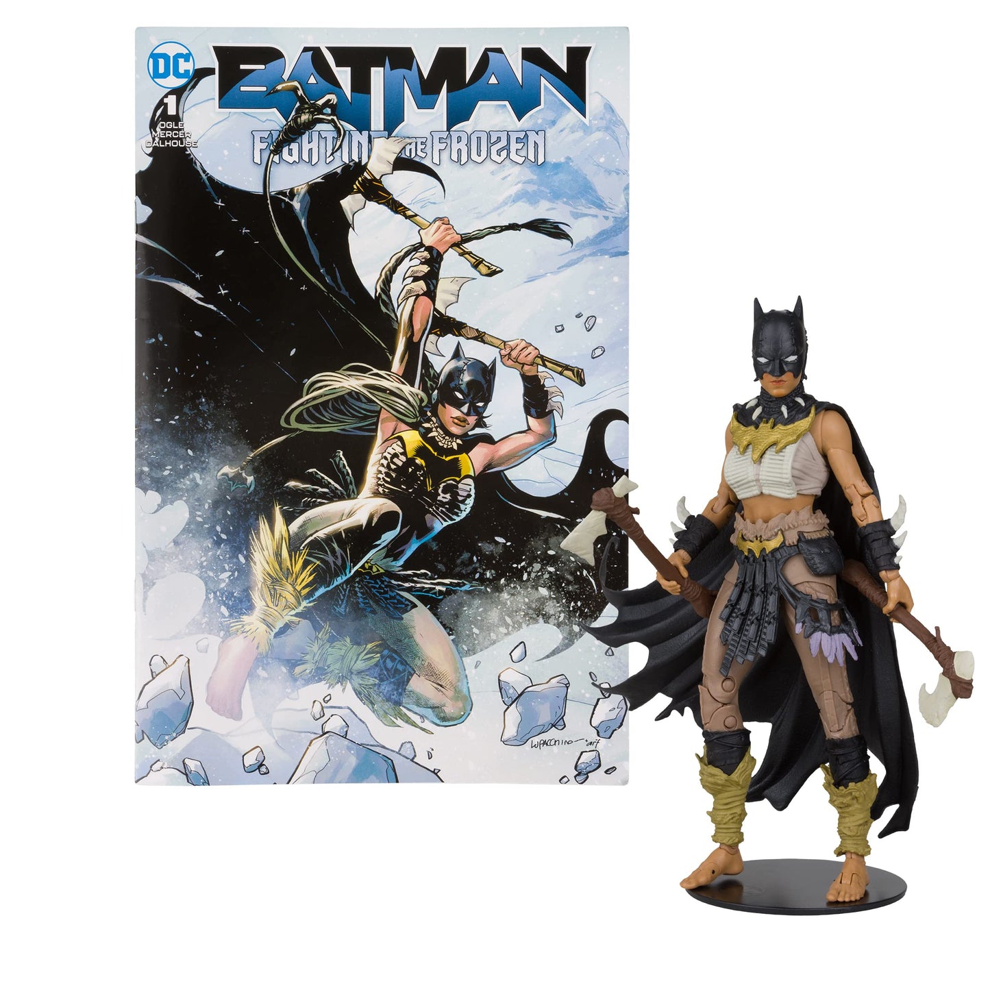 Mcfarlane Toys - Dc Direct Page Punchers Batgirl 7In Action Figure With Batman Comic