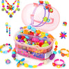 Pop Beads, Jewelry Making Kit for Girls, Art and Craft Toys Gift, DIY Bracelets Necklace Hairband and Rings Creativity Set for K