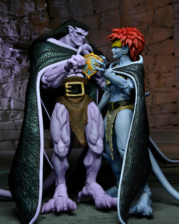 NECA Collectible 2-Pack Gargoyles: Vows Ultimate 7 Scale Action Figures - Goliath and Demona