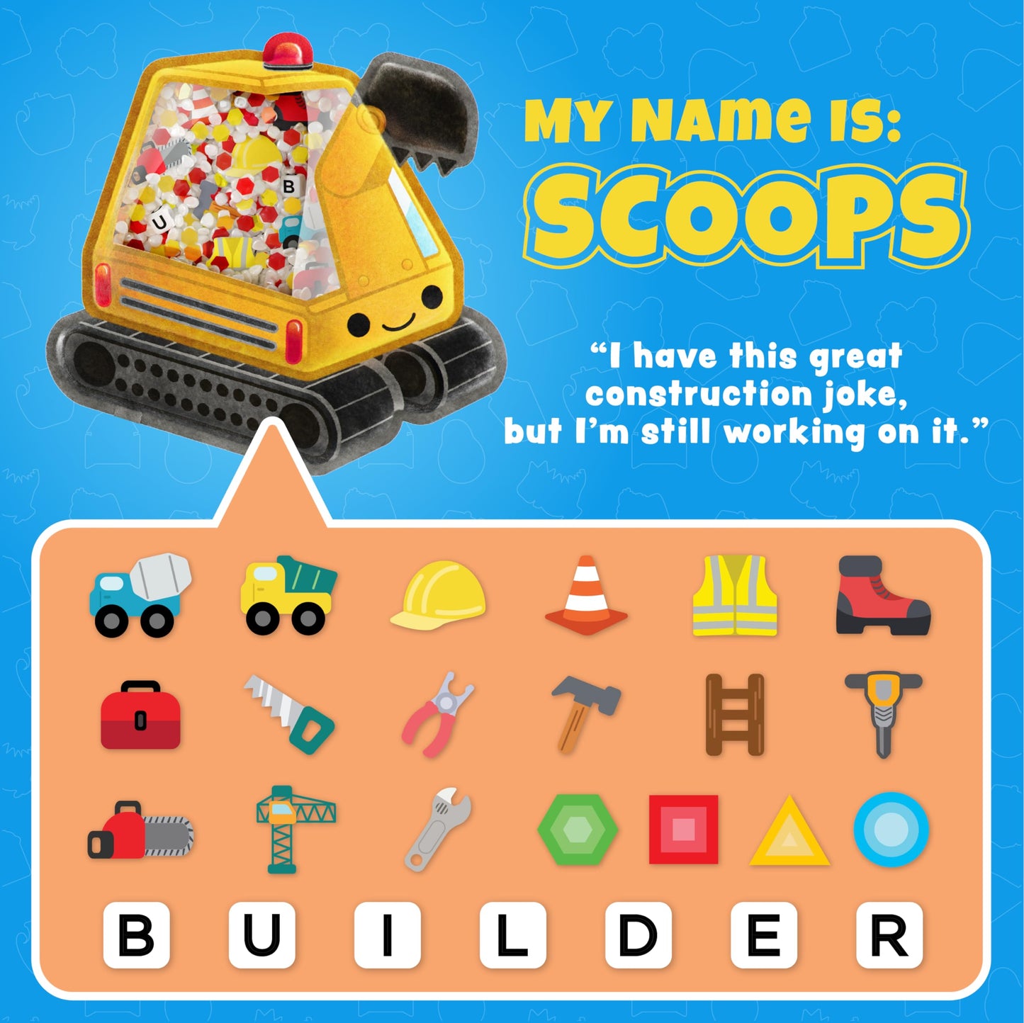 Bizyboo - The Original Seek & Find Plush - Hidden Object Search Problem Solving Educational Matching Game For Kids 2 And Up (Sco