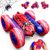 Remote Control Car,RC Cars for 4 5 6 7 8 9 10 11 12 Year Old Boy Double Sided 360Flip 4WD Rechargeable Drift RC Race Car Boys To