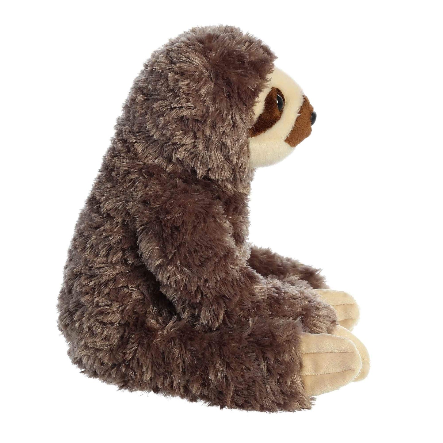 Aurora® Huggable Destination Nation™ Sloth Stuffed Animal - Global Exploration - Learning Fun - Brown 12 Inches