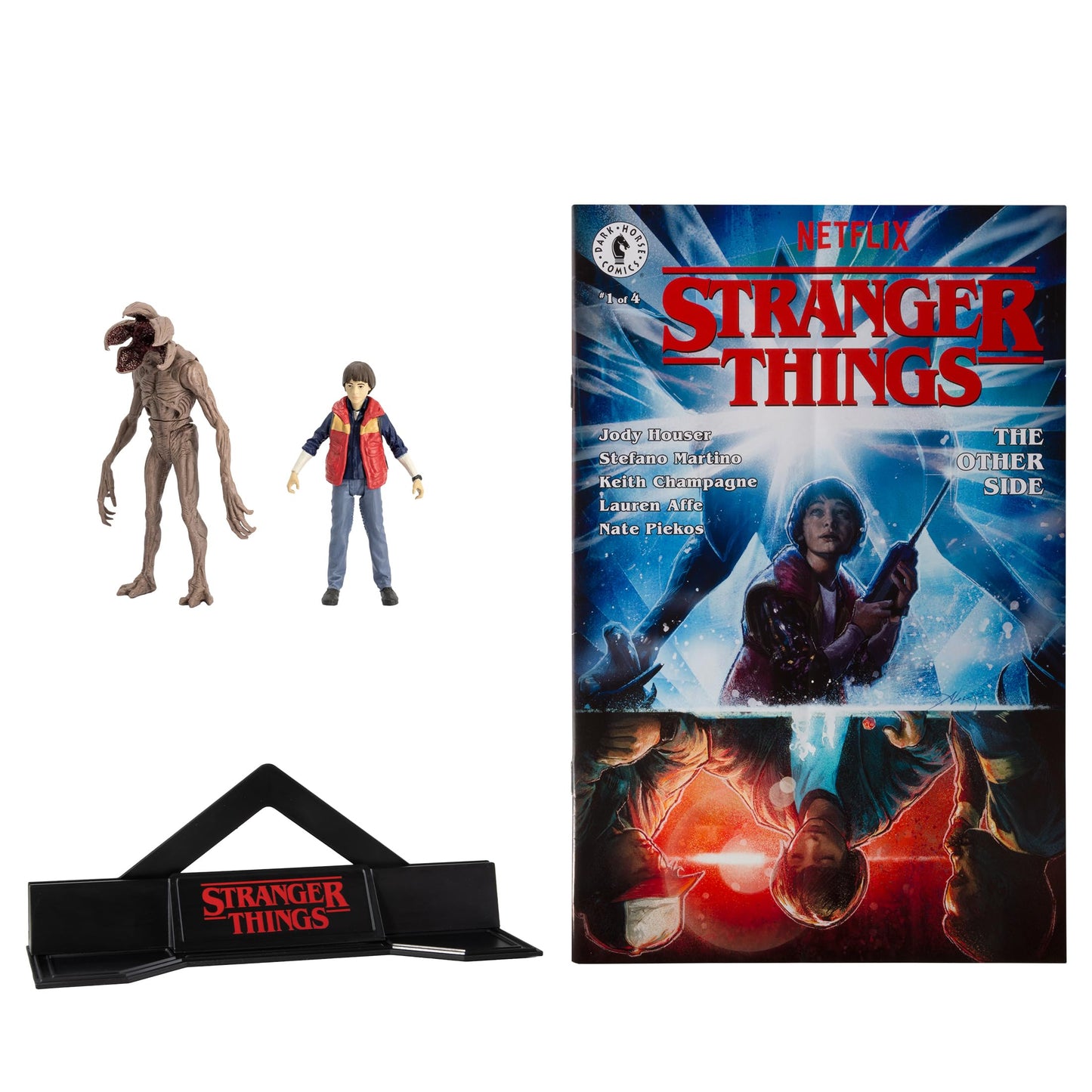 McFarlane Toys - Stranger Things Page Punchers 2pk Will Byers and Demogorgon 3in Action Figures with Comic