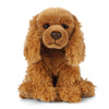 Living Nature Cocker Spaniel Stuffed Animal - 9 Fluffy Brown Dog Toy, Soft Gift for Kids