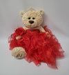 Kinnex Collections Since 1997 20'' Quince Anos Quinceanera Last Doll Teddy Bear With Dress (Centerpiece) ~ Arc16832-14R (Red)