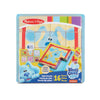 Melissa & Doug Wooden Cube Puzzle - 16 Pieces, Multi Color, Model 33007