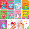 45 Pack Valentines Day Coloring Books for Kids Party Favors Valentine Mini Coloring Book Valentine Theme Goodie Bag Stuffer Fil