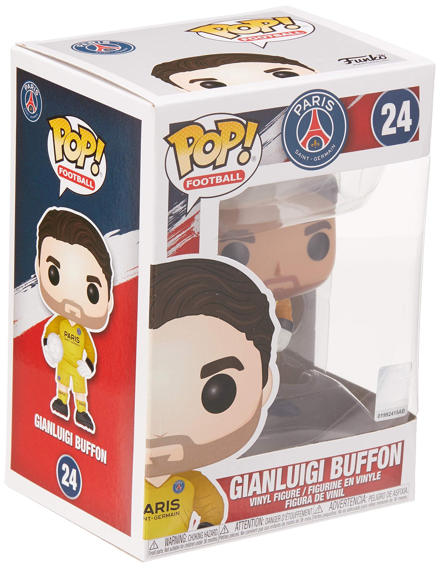 Funko 39909 Pop Football: Gianluigi Buffon (Psg) Collectible Figure, Multicolour