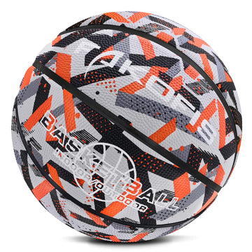 Fakofis Kids Basketball Size 5, 27.5 Inch, Polyurethane, Red