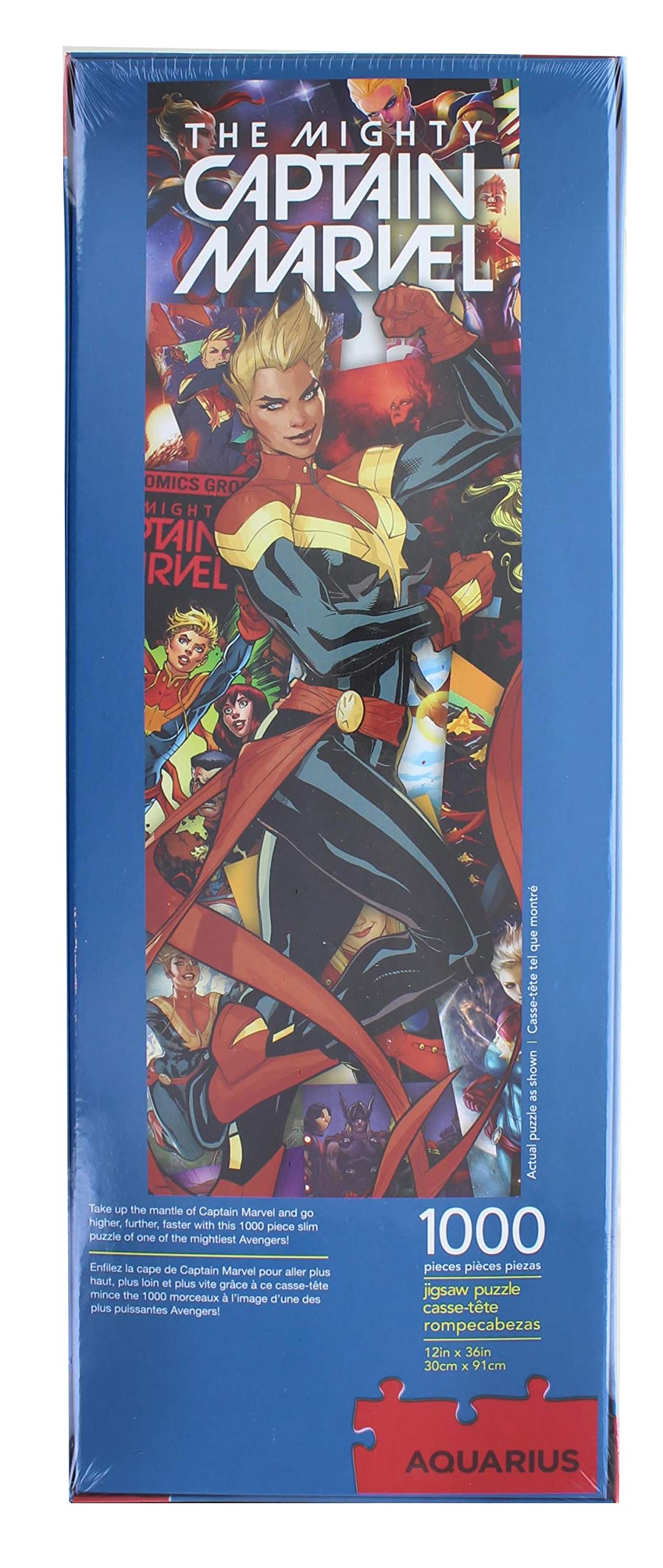 Marvel Capt Marvel Collage 1000 Pc Puzzle