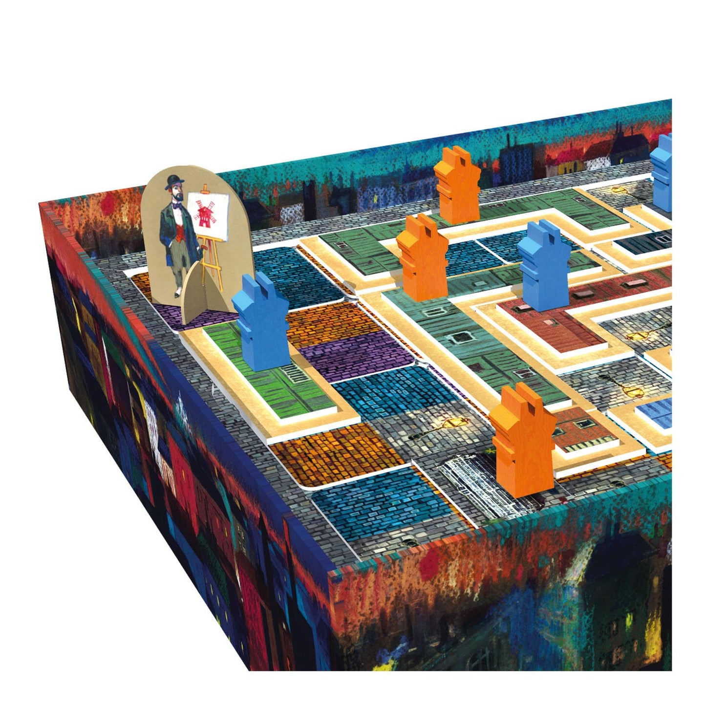 Devir Paris: La Cite De La Lumire Board Game For 2 Players, Ages 10+