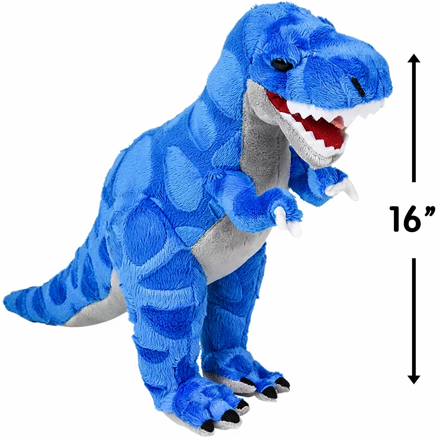 Rhode Island Novelty Tyrannosaurus Rex 9 Inch Tall Plush T-Rex Dinosaur Stuffed Animal