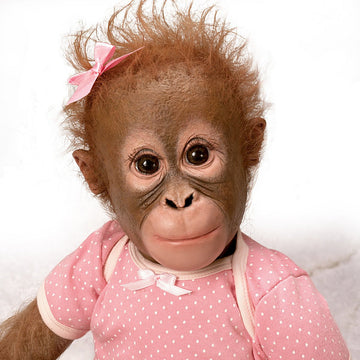 The Ashton-Drake Galleries Annabelle'S Hugs So Truly Real Poseable Lifelike Monkey Doll