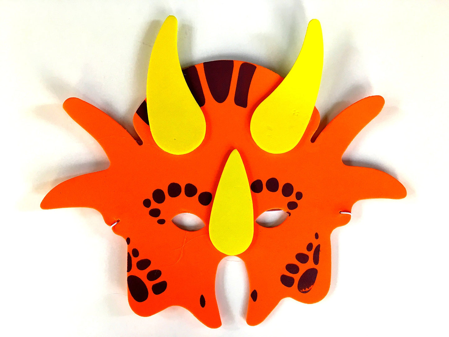 Playscene 1 Dozen Foam Dinosaur Masks, Party Favors For Children (12 Dinosaur Masks)
