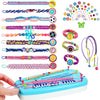 Friendship Bracelet Making Kit for Teen Girls - Arts and Crafts Ideas for Kids Age 6 7 8 9 10-12, DIY Handmade Toys for Birthday