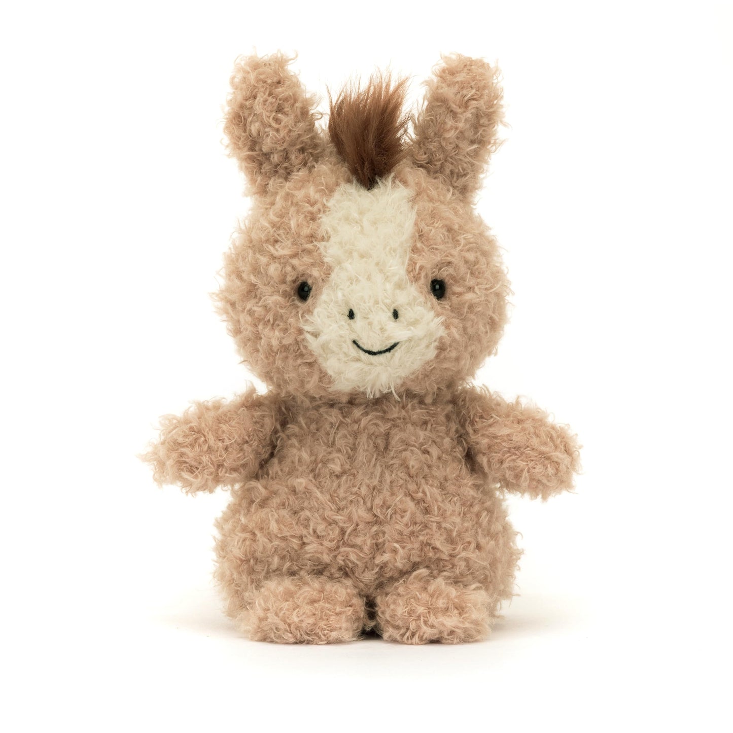 Jellycat Little Horse Plush Toy - 7" Stuffed Animal, Horse Color, Soft Polyester Material