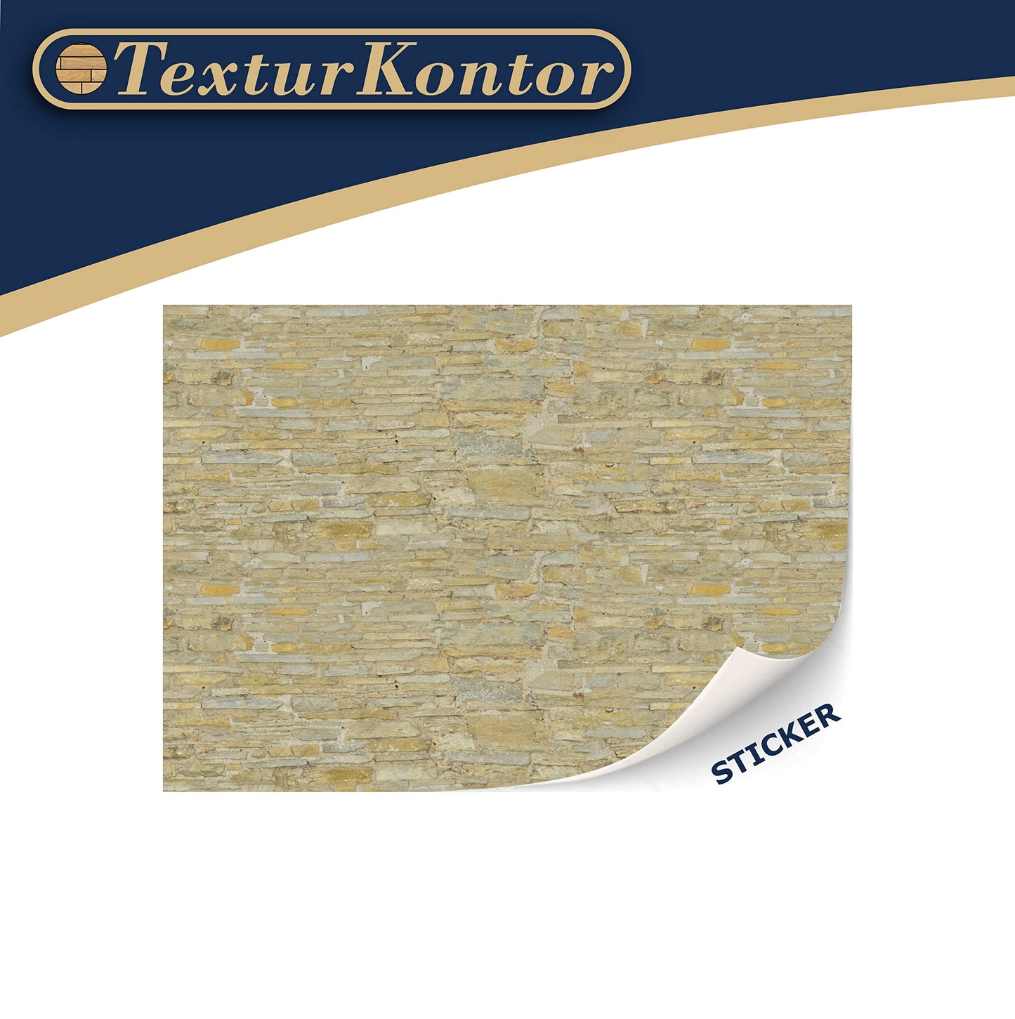 3 Sheets Self-Adhesive Wall Cladding For Dollhouse 1:12 Scale (Mediterranean Stone Wall)