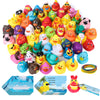 60 Pcs Cruise Duck Tags Kits Includes 20 Pcs Cruise Ducks And 20 Pcs Cruise Duck Tags With 20 Pcs Rubber Bands, Cruising Rubber
