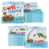 Gone Fishing Napkin 40Pcs-Fishing Party Supplies Decoration Little Fisherman Themed Disposable Folded Birthday Summer Beach Part