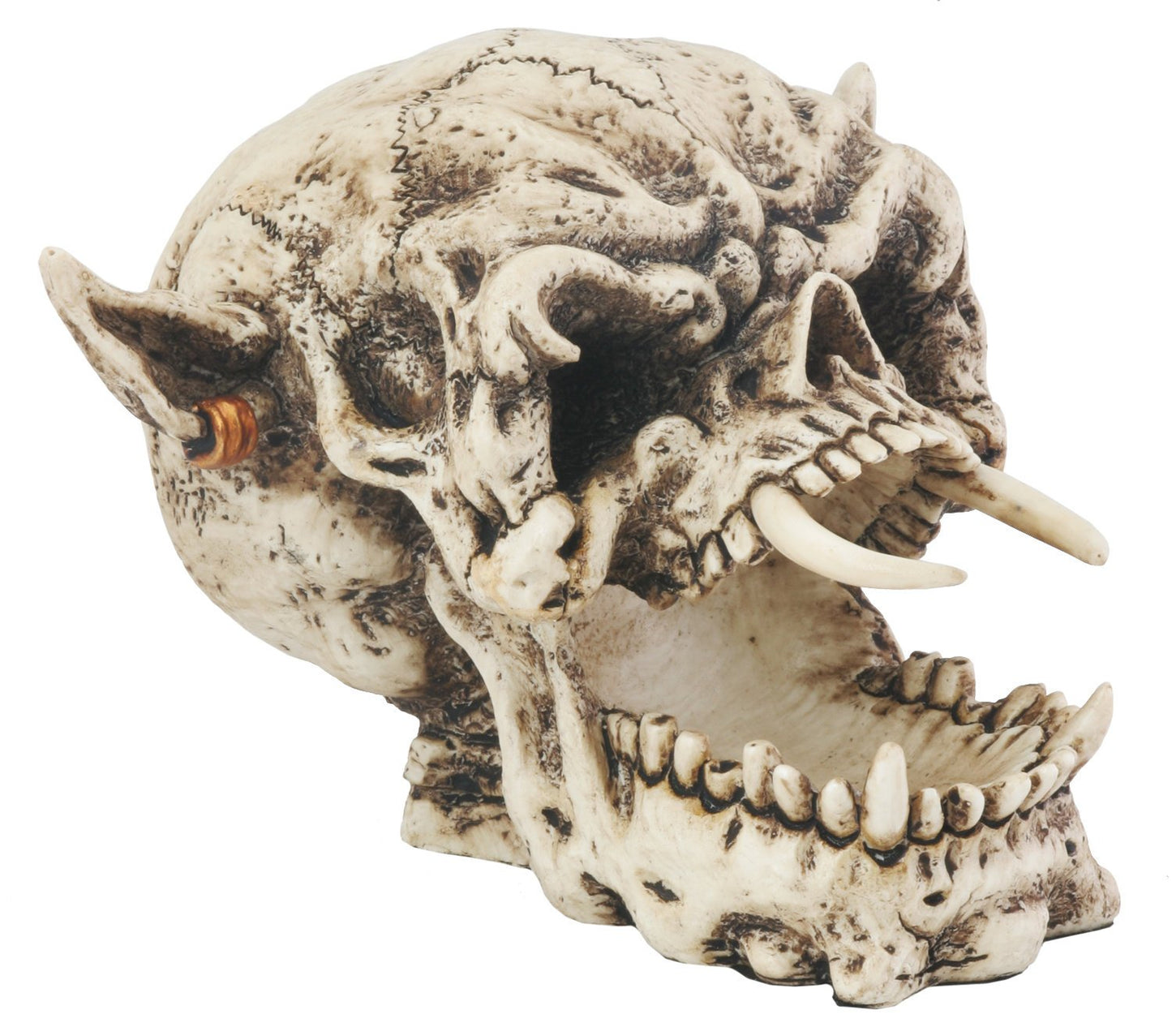 Ytc Demon Skull - Collectible Figurine Statue Figure Sculpture Skeleton