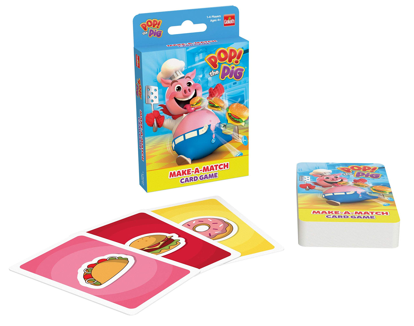 Pressman Lucky Ducks - The Memory And Matching Game That Moves - Includes A Fun Pop The Pig Make-A-Match Card Game-Multicolor