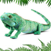 Syhood Plush Lizard Toy - 37.4'' Realistic Green Stuffed Reptile Gift for Boys and Girls, Perfect for Animal Lovers, Birthday & Easter