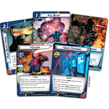 Marvel Champions The Card Game Cyclops Hero Pack - Superhero Strategy Game, Cooperative Game For Kids And Adults, Ages 14+, 1-4