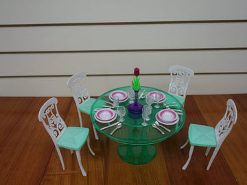 Topwraps Gloria My Fancy Life Meal Time Dining Table Play Set (No. 2811)
