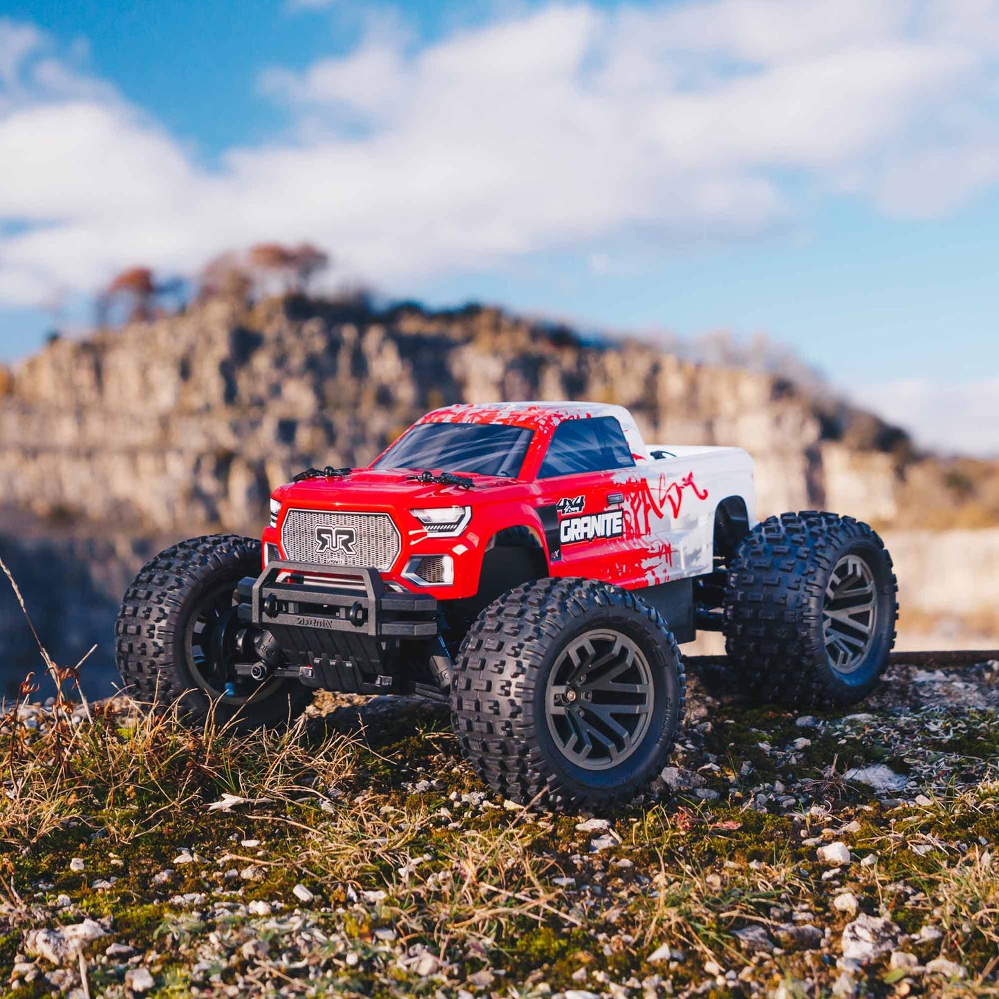 ARRMA 1/10 Granite 4X4 V3 3S BLX Brushless Monster RC Truck RTR (Transmitter and Receiver Included, Batteries and Charger Requir