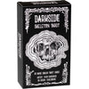 Darkside Skeleton Tarot Cards Deck With Qr Guide, Modern Aestetic 350 Gsm Durable Paper, Beginner Tarot Cards, No Brand Printing