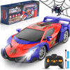 Growsland Remote Control Car, 2.4Ghz Rc Cars for Boys 4-7 8-12, Electric Kids Toys for Kids with Cool LED Lights, Rechargeable H