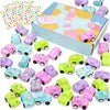 Vileafy 35 Toy Cars With Stickers, Pinata Stuffers And Prize Box Toys For Kids Classroom, Bulk Mini Cars For Kids Party Favors,